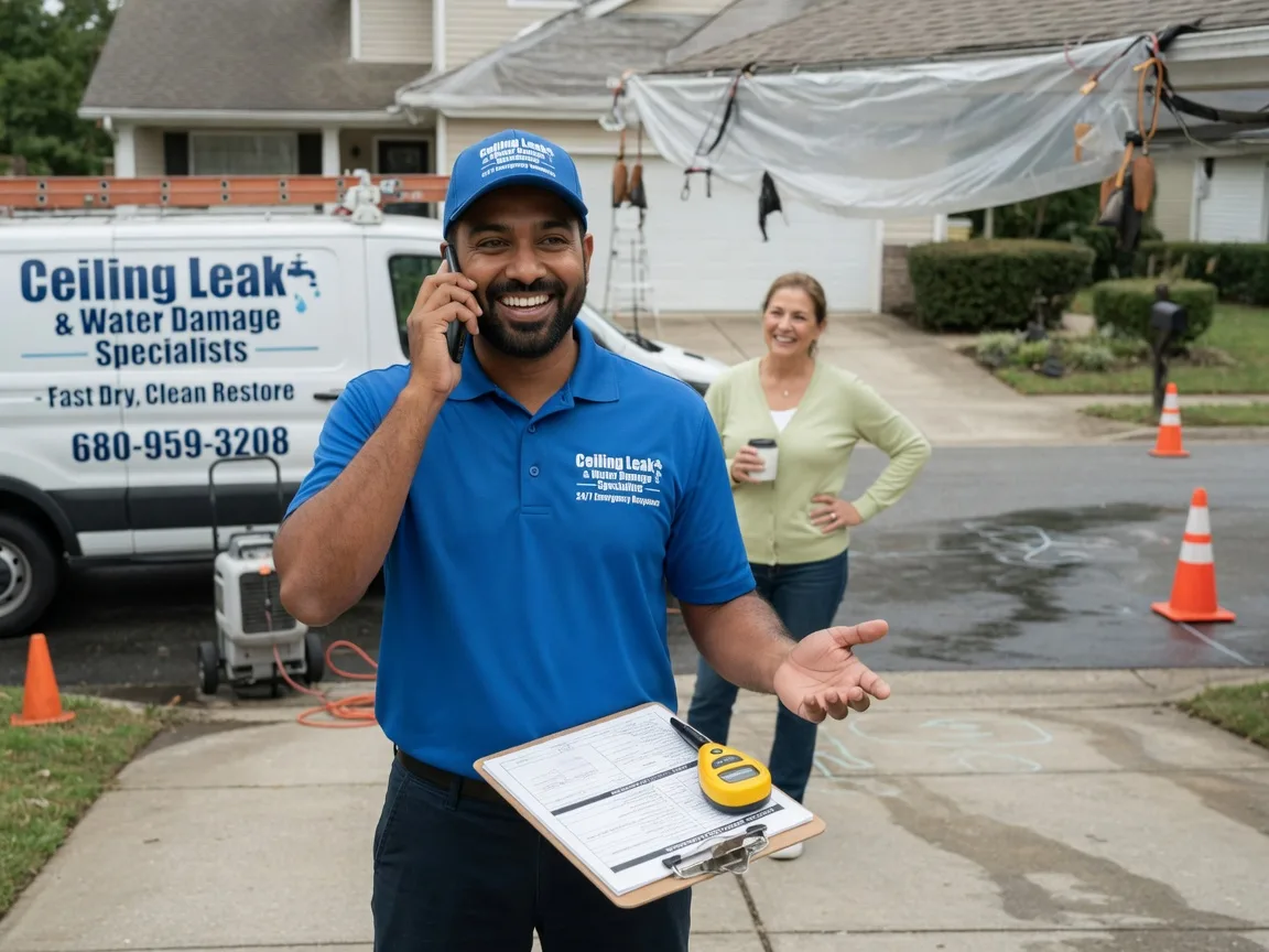 Ceiling Leak Cleanup Big Stone Gap, VA FAQs